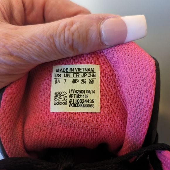 ADIDAS EXTABALL BLACK/M21162 RARE WOMEN SZ 8.5 - Picture 8 of 8